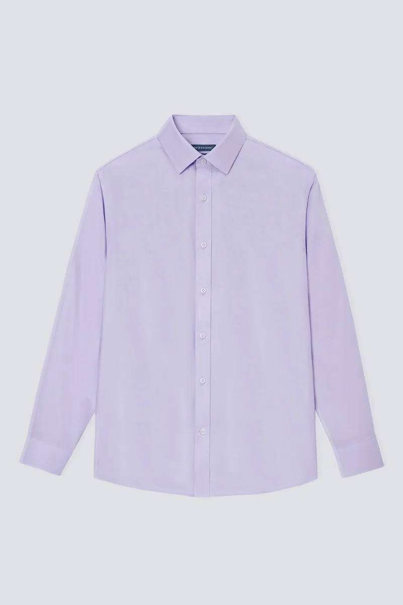 InstantCool Dobby Dress Shirt | Purple 24572N