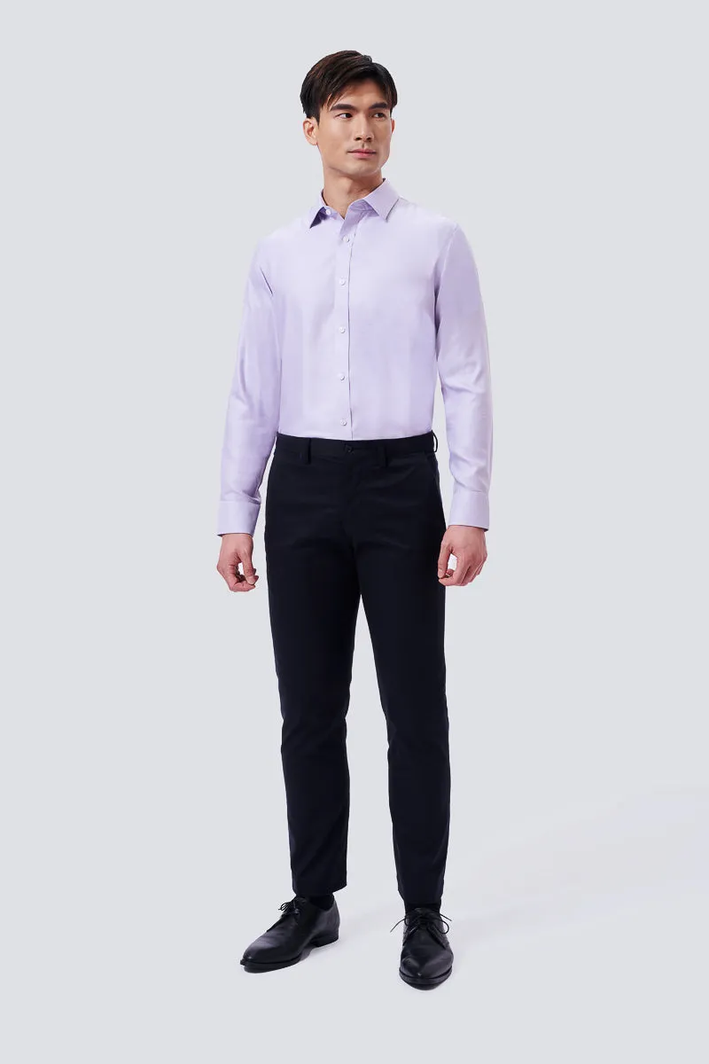 InstantCool Dobby Dress Shirt | Purple 24572N