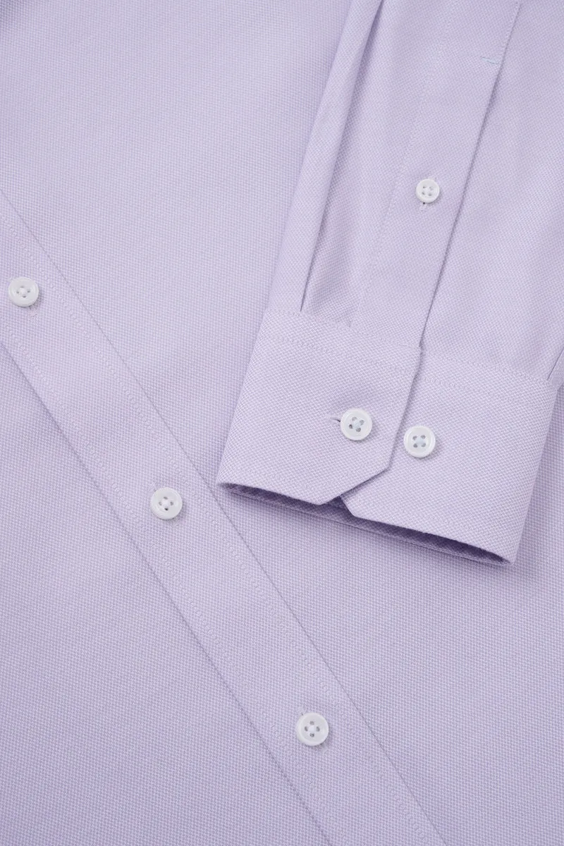 InstantCool Dobby Dress Shirt | Purple 24572N