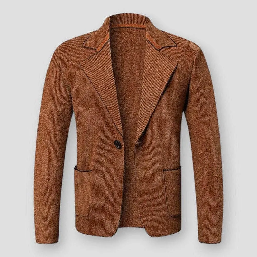 Knitted blazer for men | Perfect for all seasons