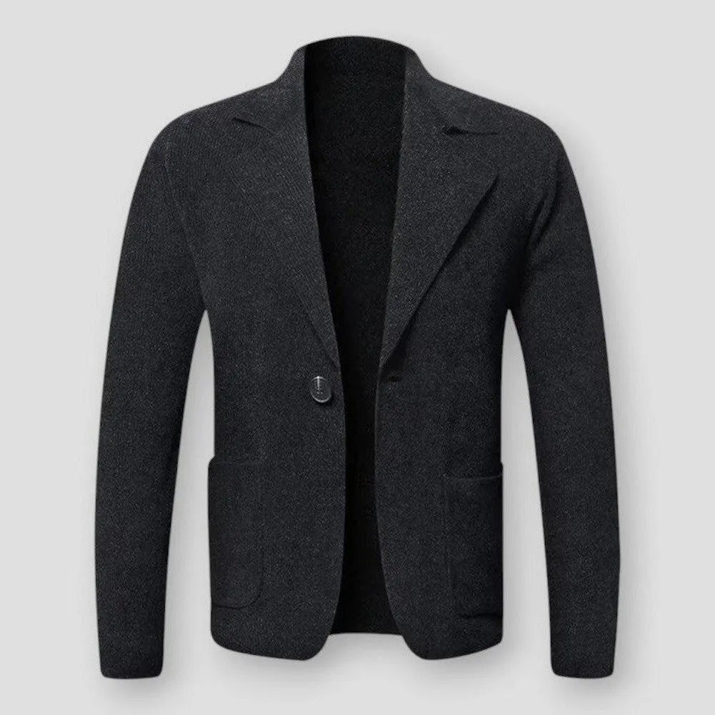 Knitted blazer for men | Perfect for all seasons