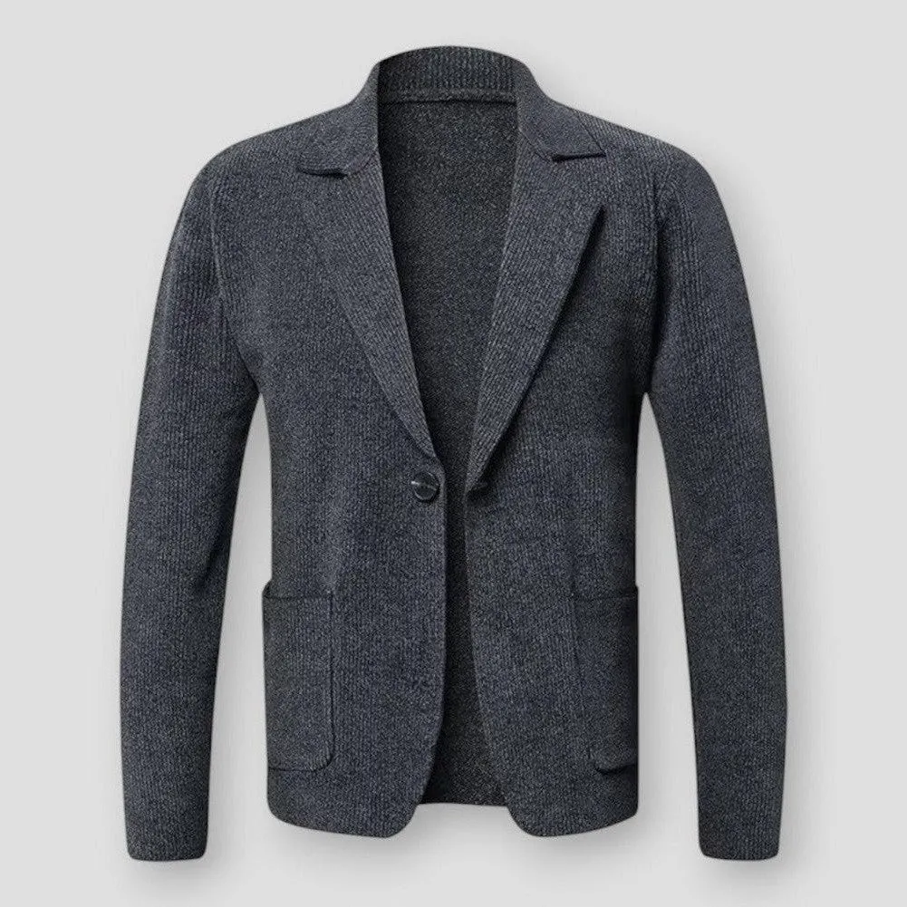 Knitted blazer for men | Perfect for all seasons