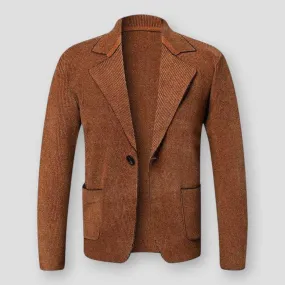Knitted blazer for men | Perfect for all seasons