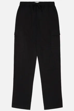Kuwalla Tee Cargo Linen Pant Black