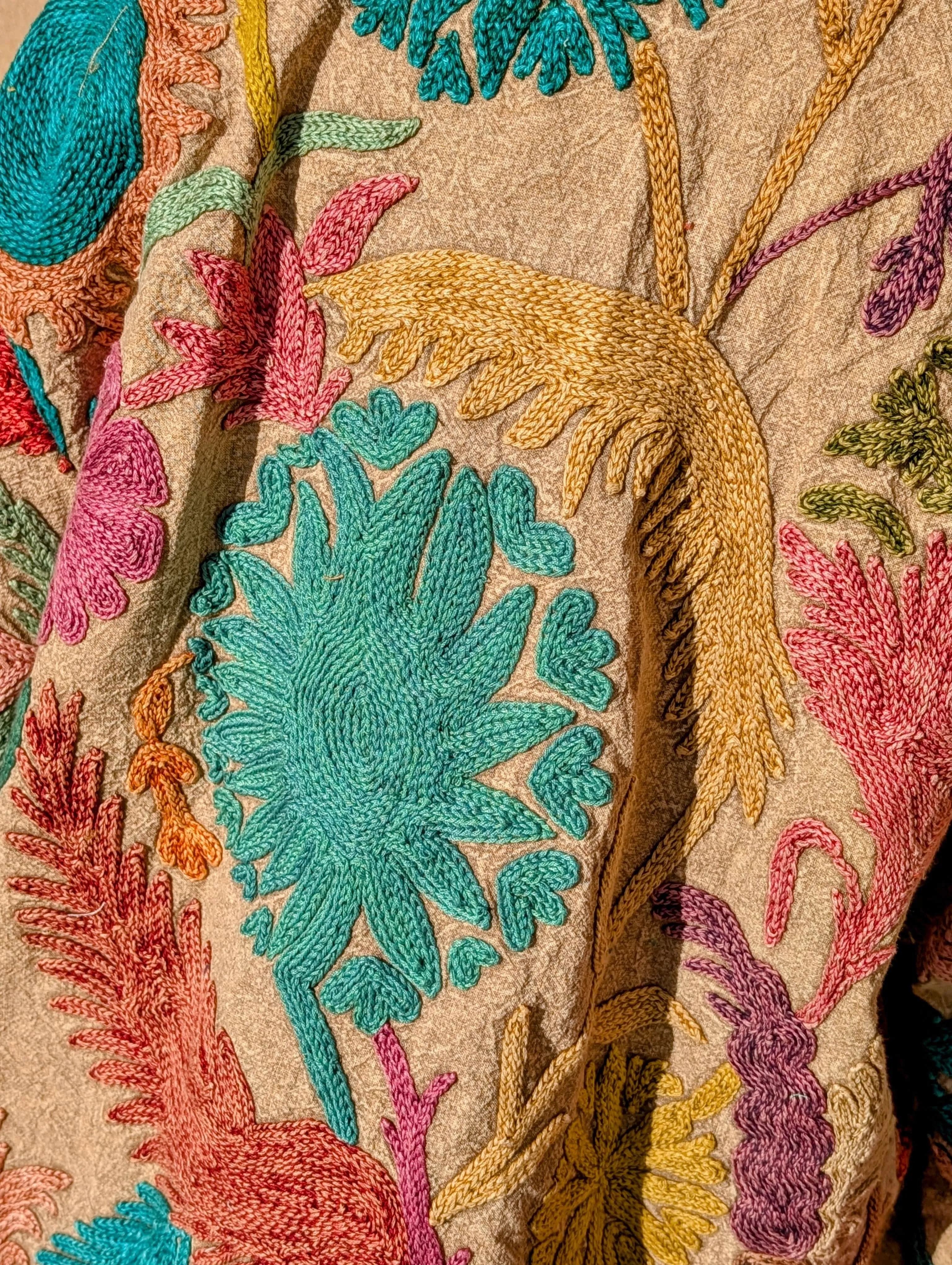 Laila Tapestry Suzani Kimono Ladies Jacket No 16
