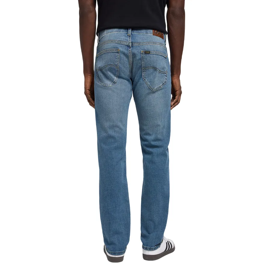 Lee pantalone jeans da uomo Slim Fit MVP Lenny L72ASOPB blu medio slavato