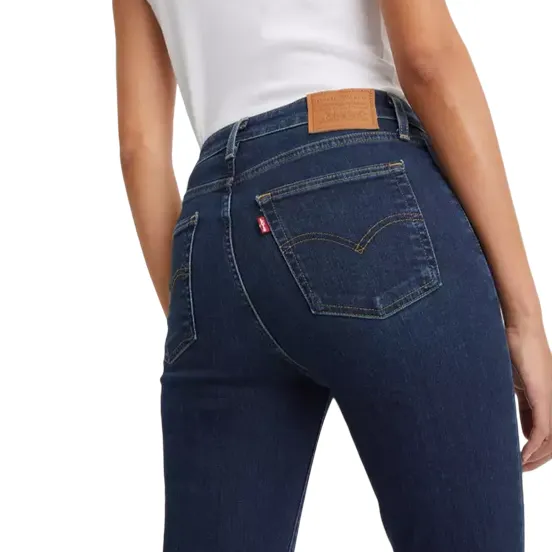 Levi's pantalone jeans da donna Skinny a vita alta 721 188820593 blu scuro