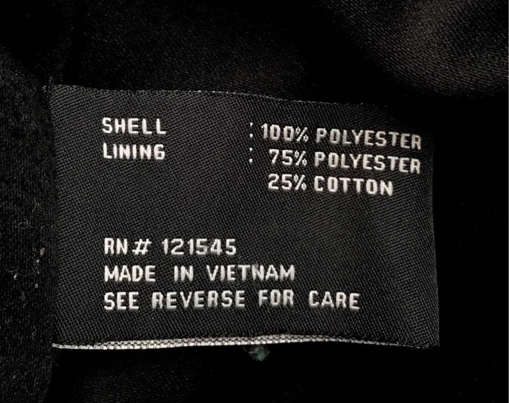 London Fog Women's Black Overcoat - Size 2X