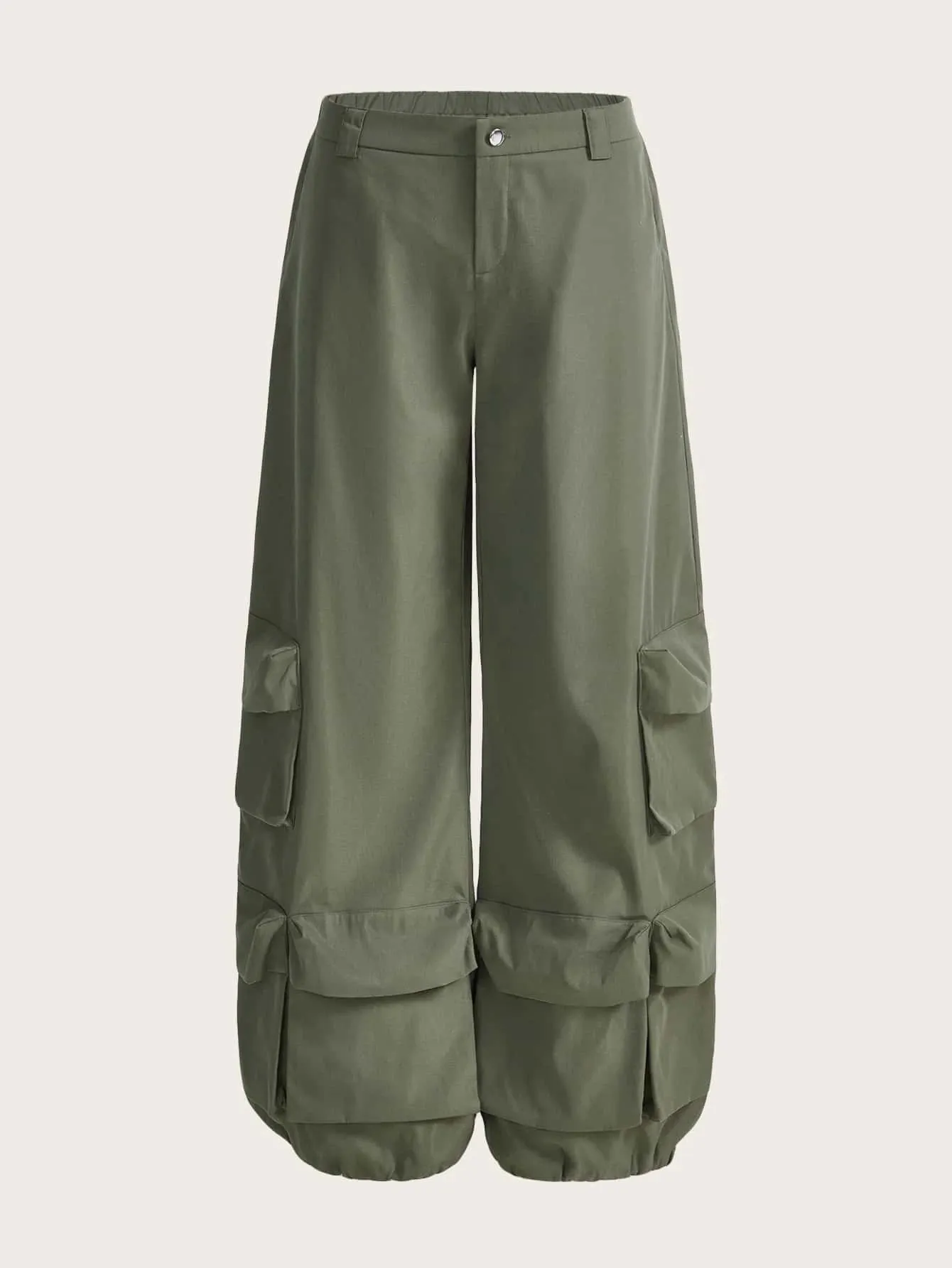 Loose Drop Waist Cargo Pant
