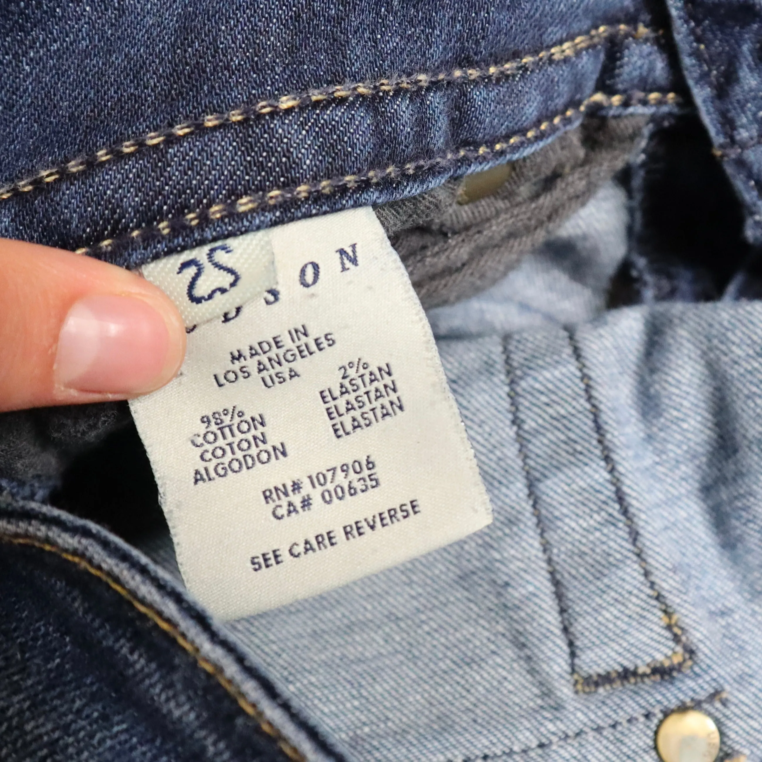 Low Waisted Flare Jeans (XS) 