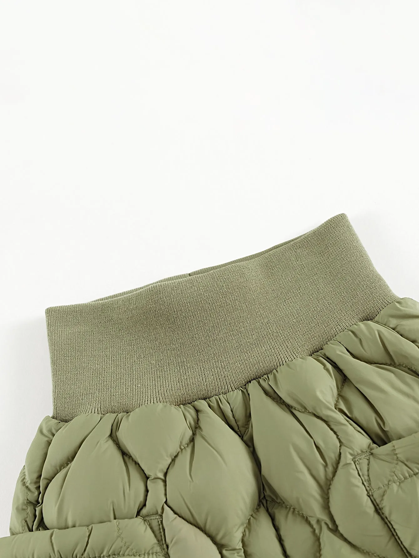 MARC & JANIE Boys Loose Gourd Quilted Down Drawstring Pants 240922