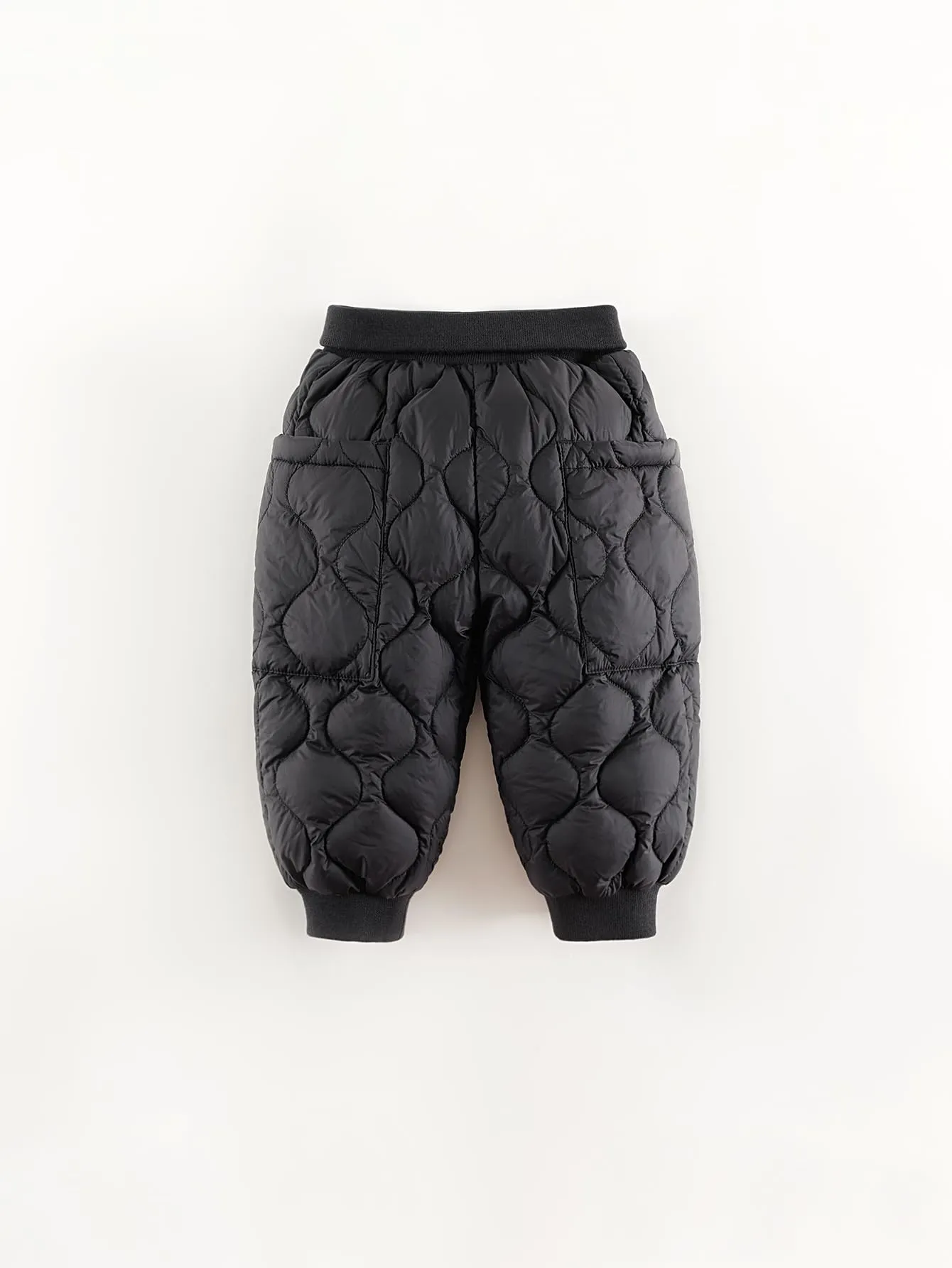MARC & JANIE Boys Loose Gourd Quilted Down Drawstring Pants 240922