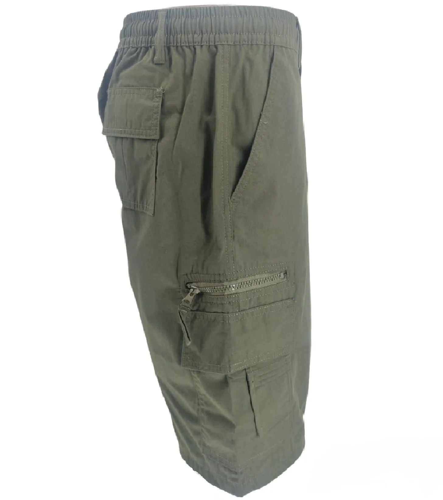 Mens Cargo Shorts Combat Work Shorts Army Casual Chino Knee Length Pants Summer
