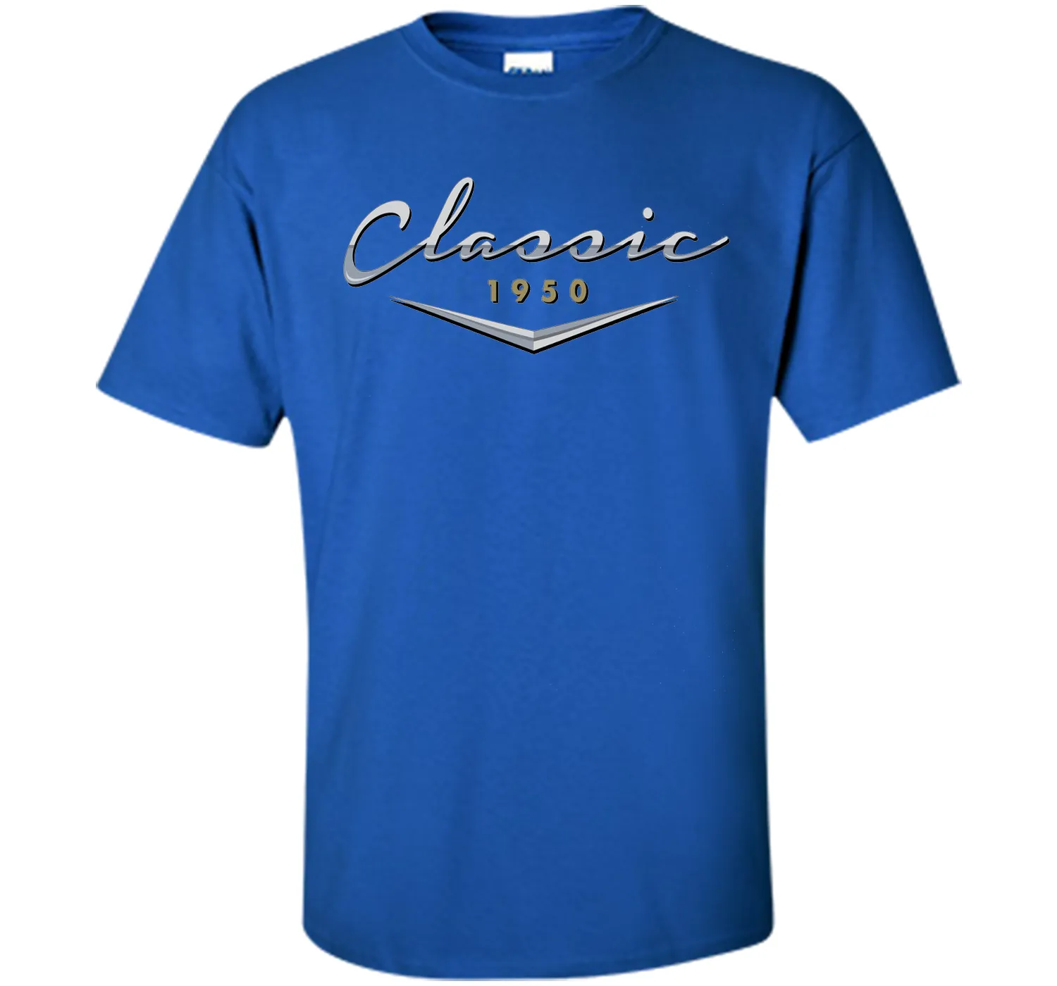 Men's Classic Car Vintage 1950 Birthday T Shirt Gift for Him, Dad