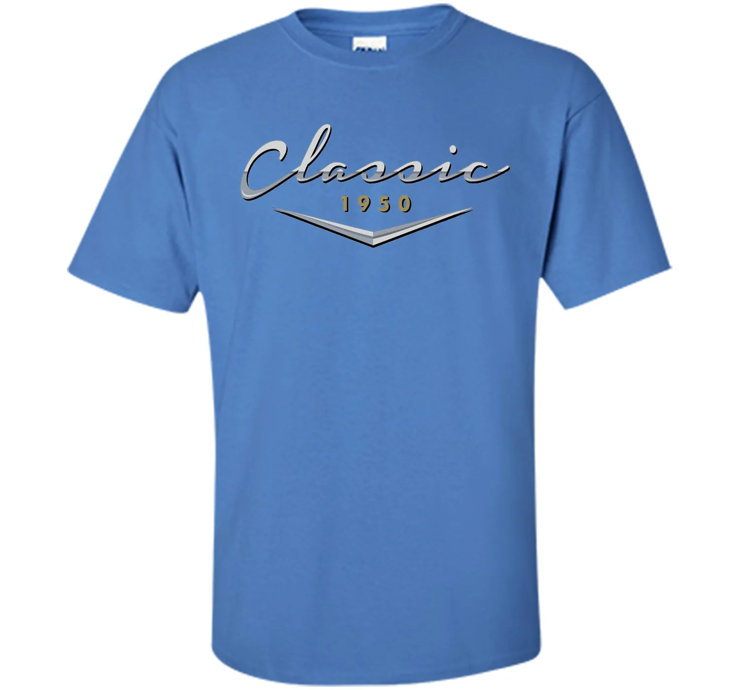 Men's Classic Car Vintage 1950 Birthday T Shirt Gift for Him, Dad