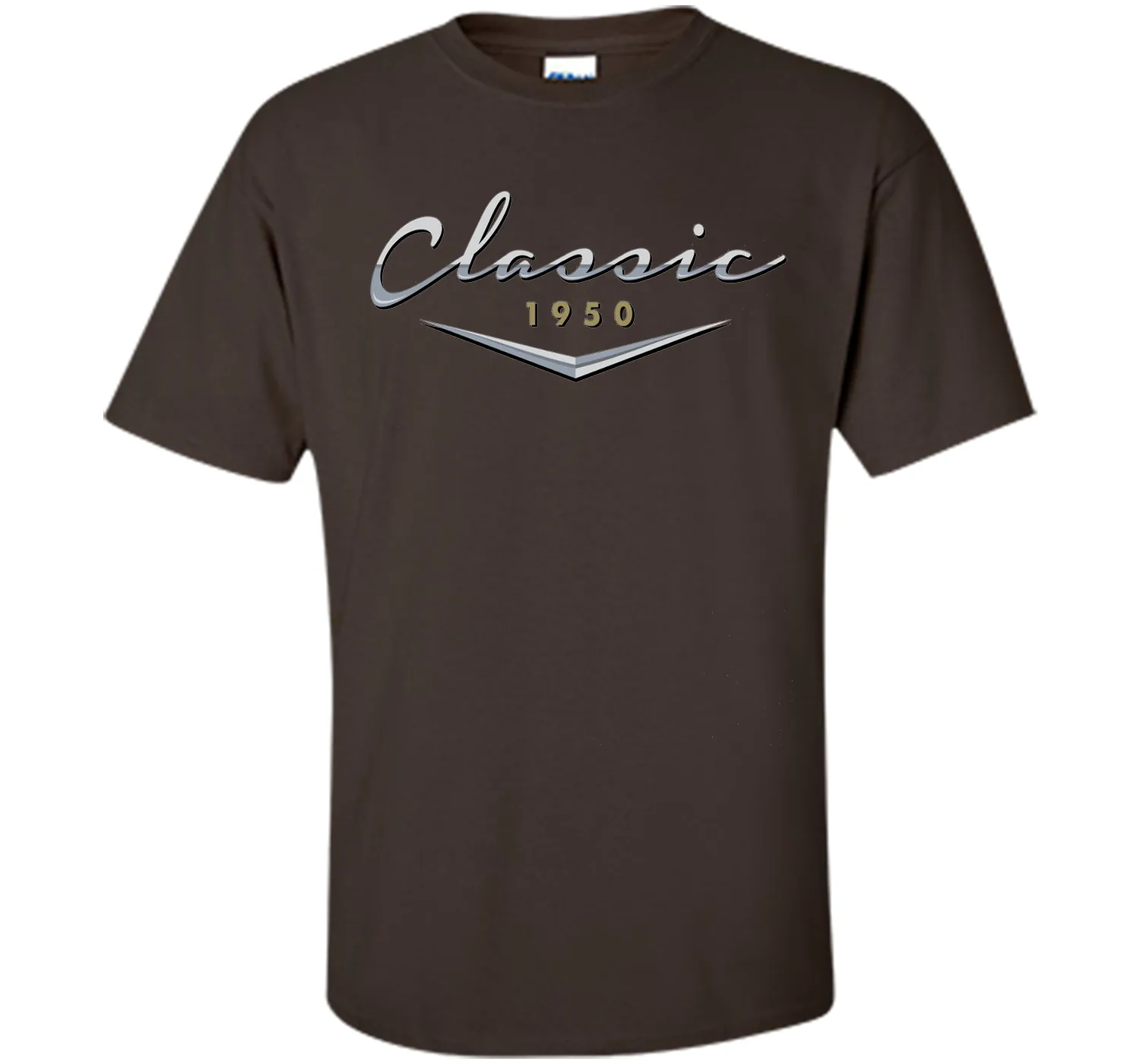 Men's Classic Car Vintage 1950 Birthday T Shirt Gift for Him, Dad