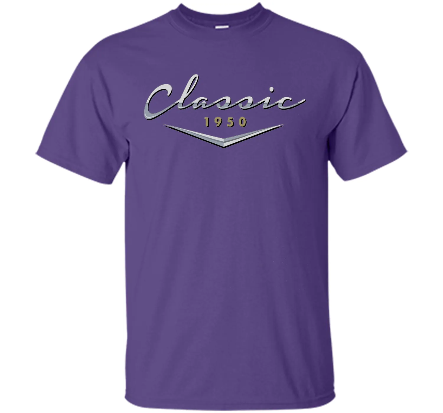 Men's Classic Car Vintage 1950 Birthday T Shirt Gift for Him, Dad