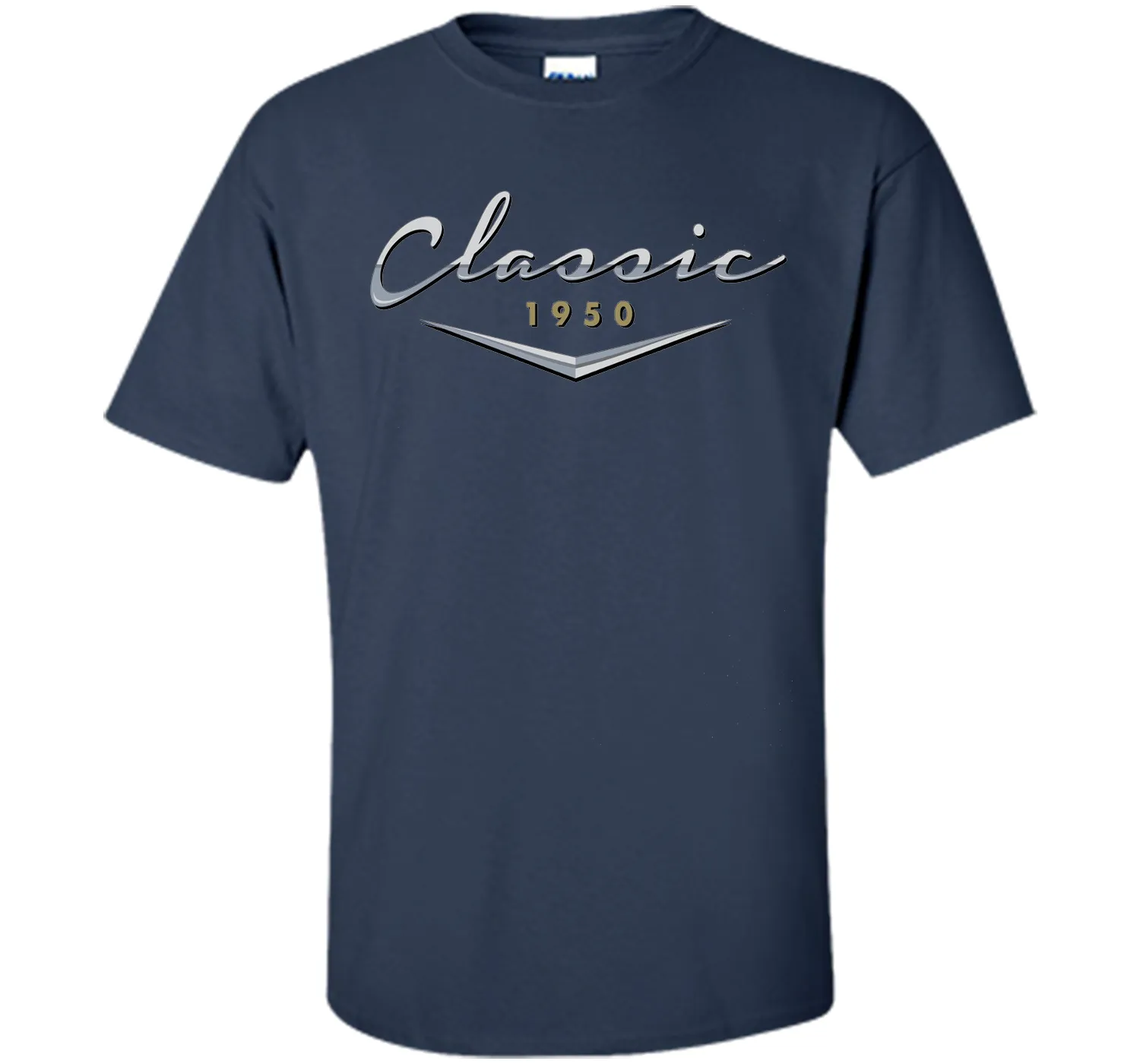 Men's Classic Car Vintage 1950 Birthday T Shirt Gift for Him, Dad