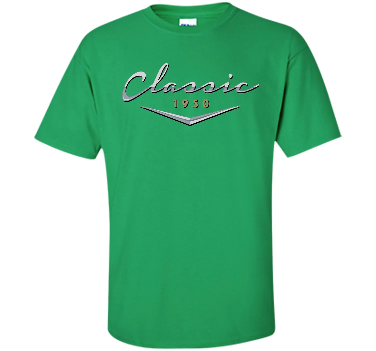 Men's Classic Car Vintage 1950 Birthday T Shirt Gift for Him, Dad