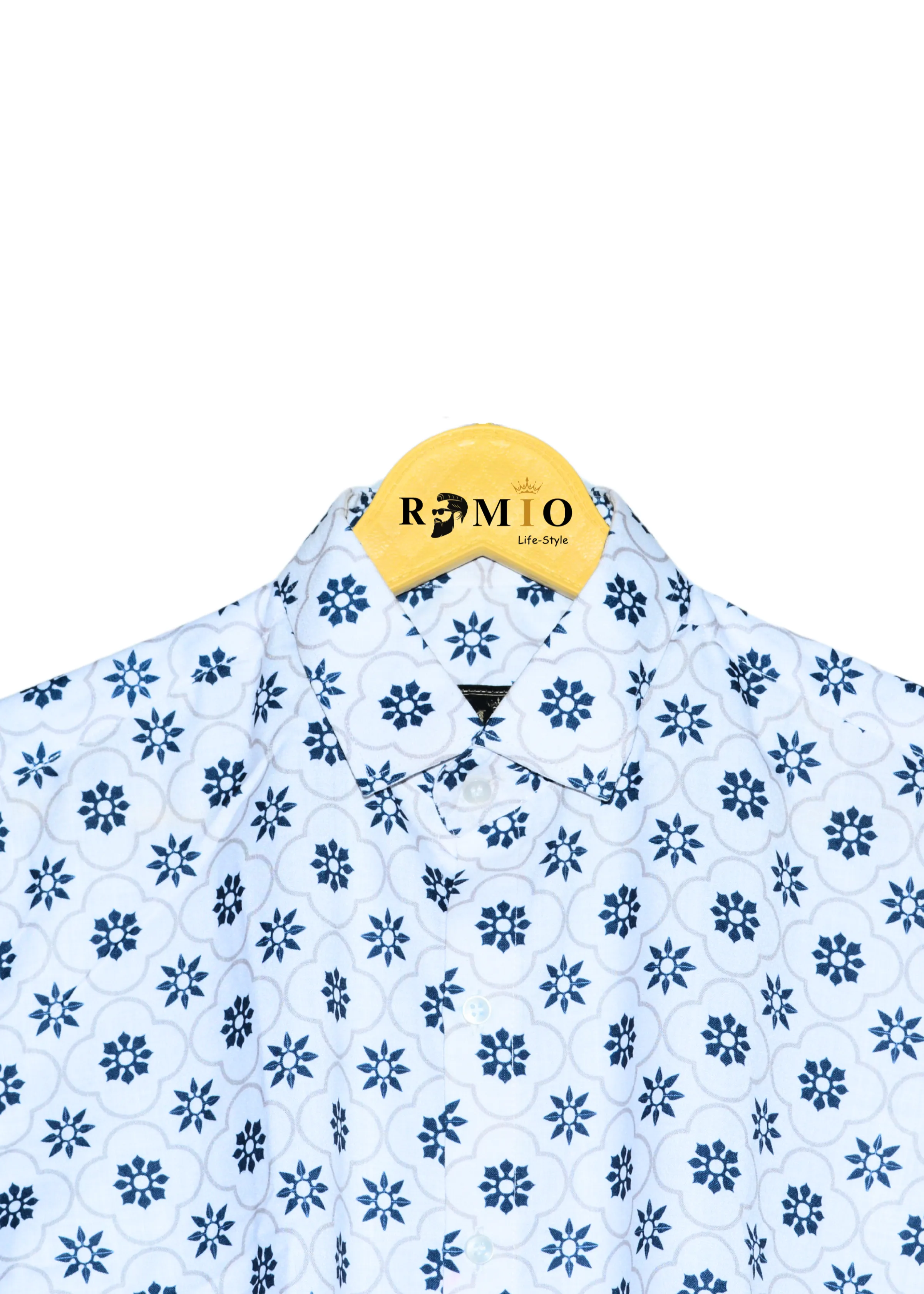 Men's Cotton Fabric Half Sleev Shirt (f6)