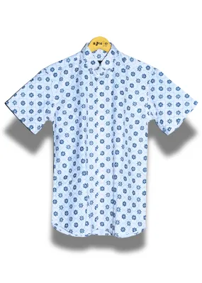 Men's Cotton Fabric Half Sleev Shirt (f6)
