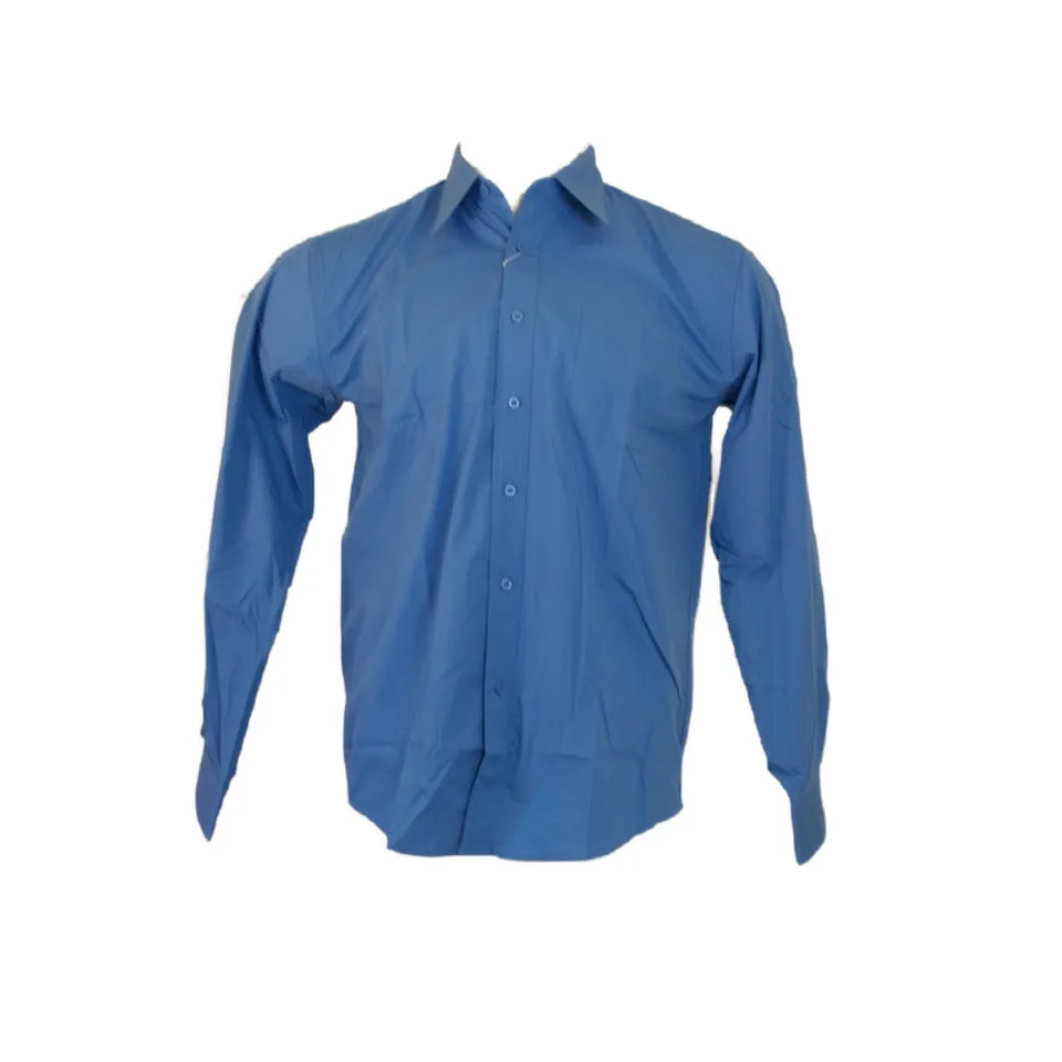 Men's Long Sleeve Shirt Classic Fit Formal Button Up Collared Dress Shirt