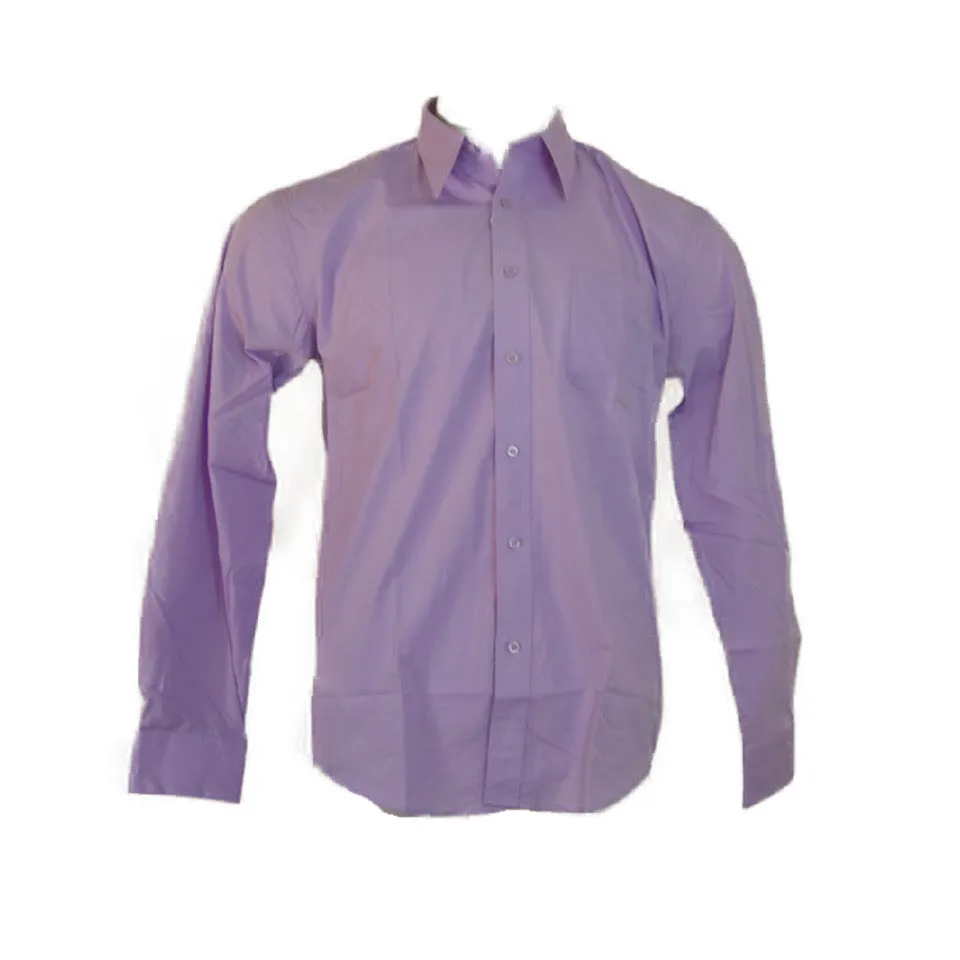Men's Long Sleeve Shirt Classic Fit Formal Button Up Collared Dress Shirt