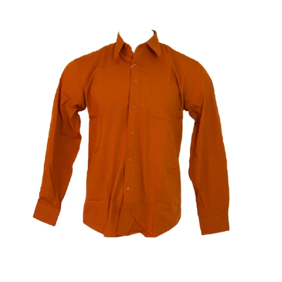 Men's Long Sleeve Shirt Classic Fit Formal Button Up Collared Dress Shirt