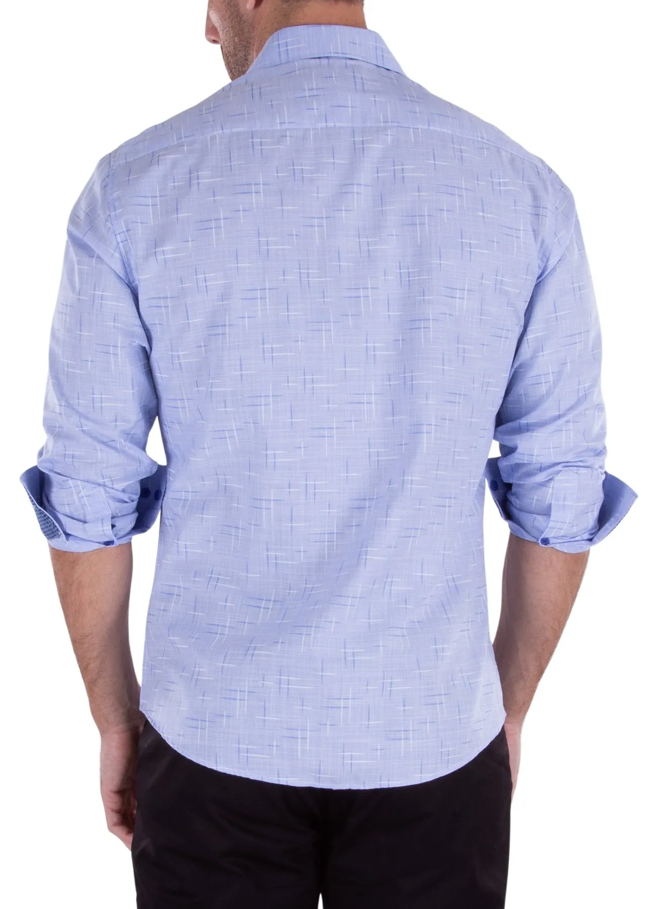 MEN'S LONG SLEEVES PINK SHIRT | MODERN FIT EUROPEAN DESIGN | 222243