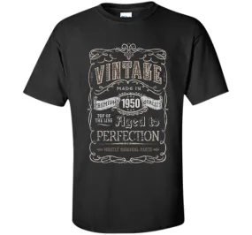 Men's Vintage Made In 1950 - 66th Birthday Gift T-Shirt