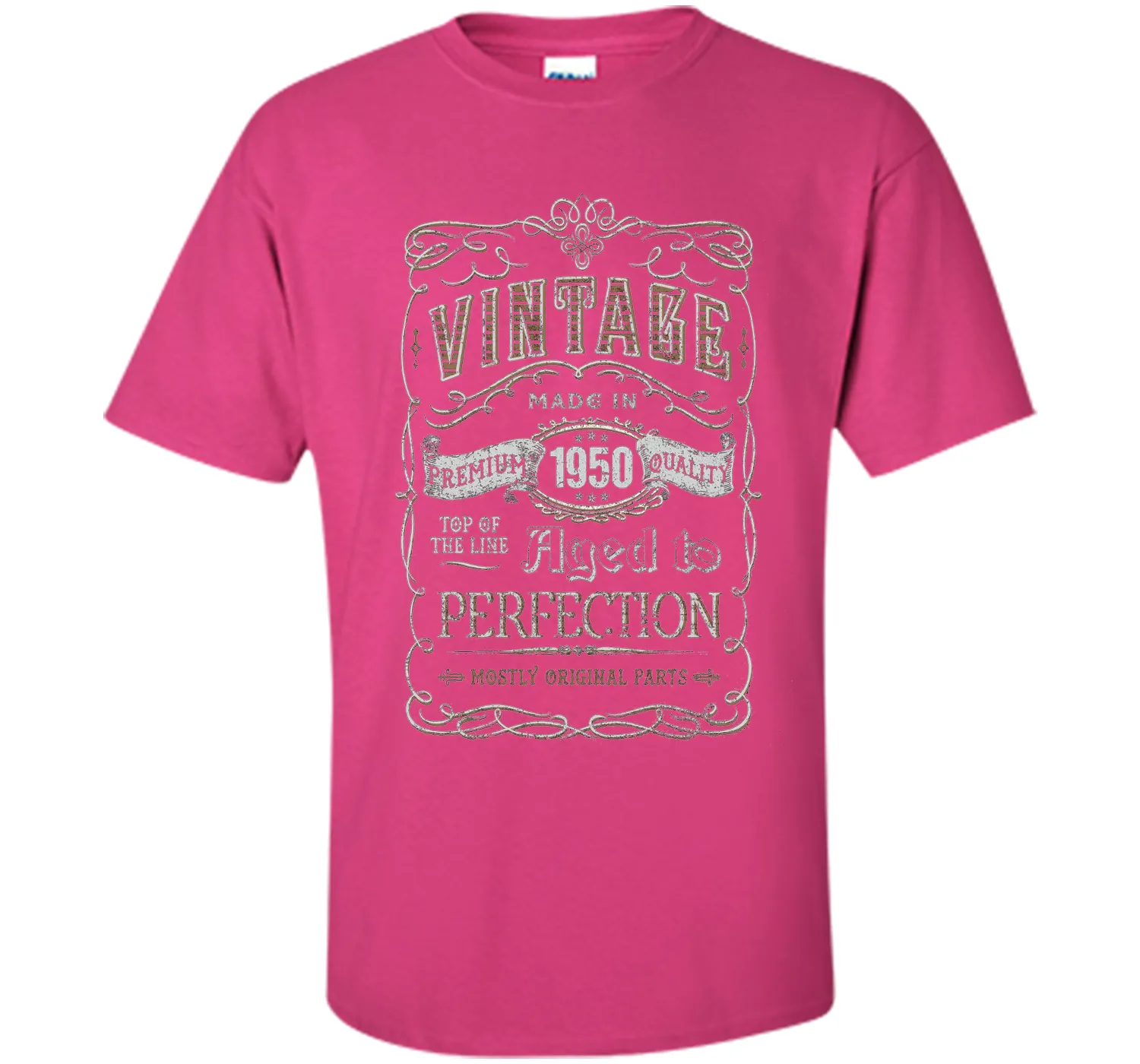 Men's Vintage Made In 1950 - 66th Birthday Gift T-Shirt