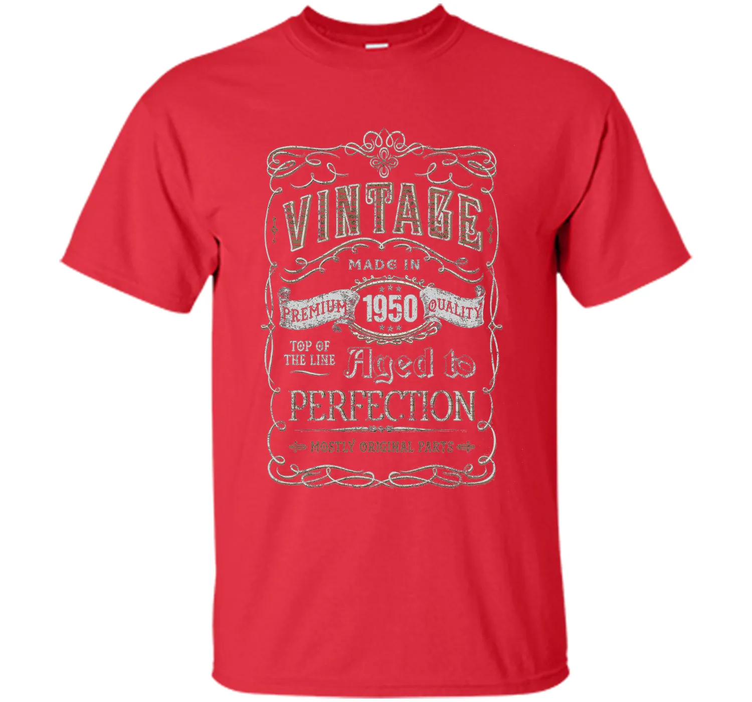 Men's Vintage Made In 1950 - 66th Birthday Gift T-Shirt