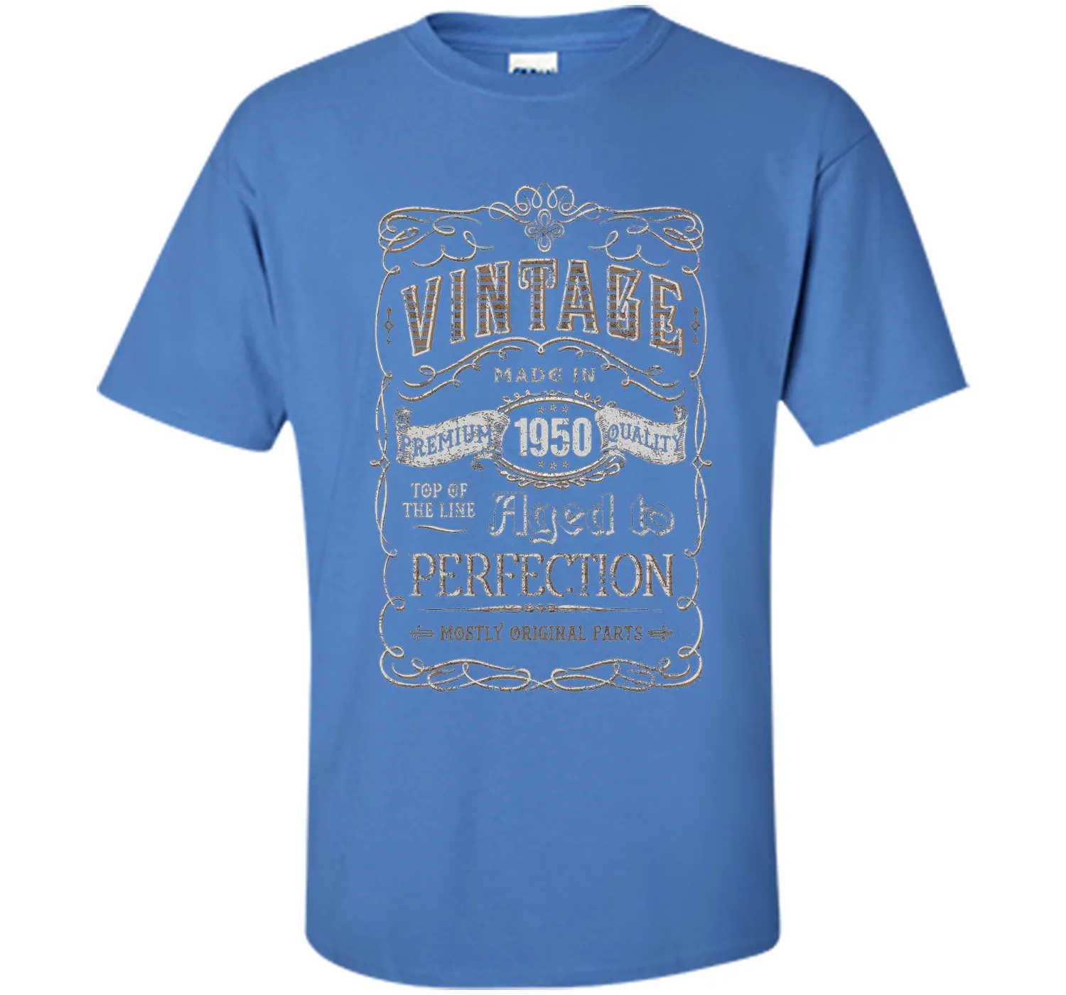 Men's Vintage Made In 1950 - 66th Birthday Gift T-Shirt