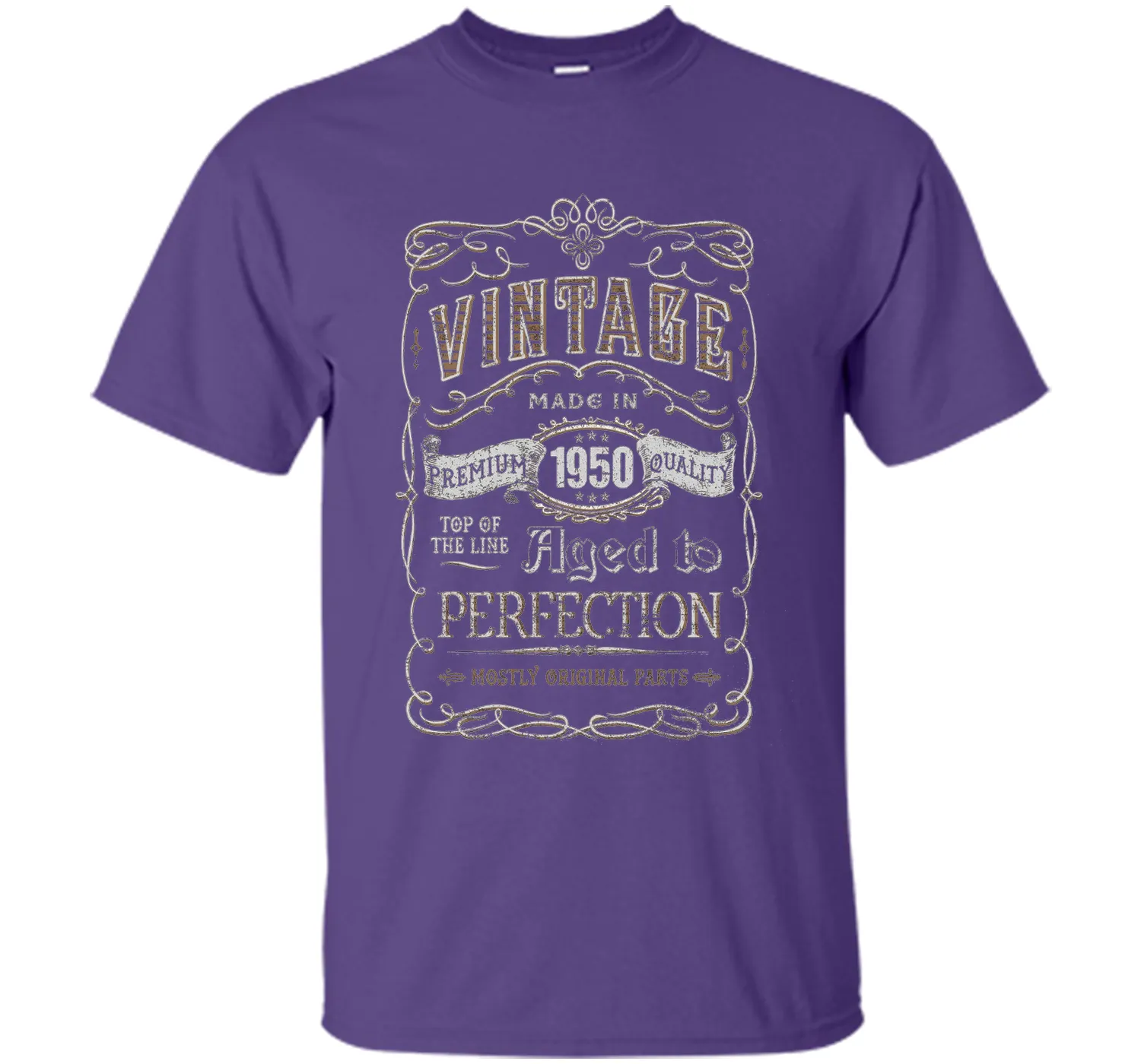 Men's Vintage Made In 1950 - 66th Birthday Gift T-Shirt