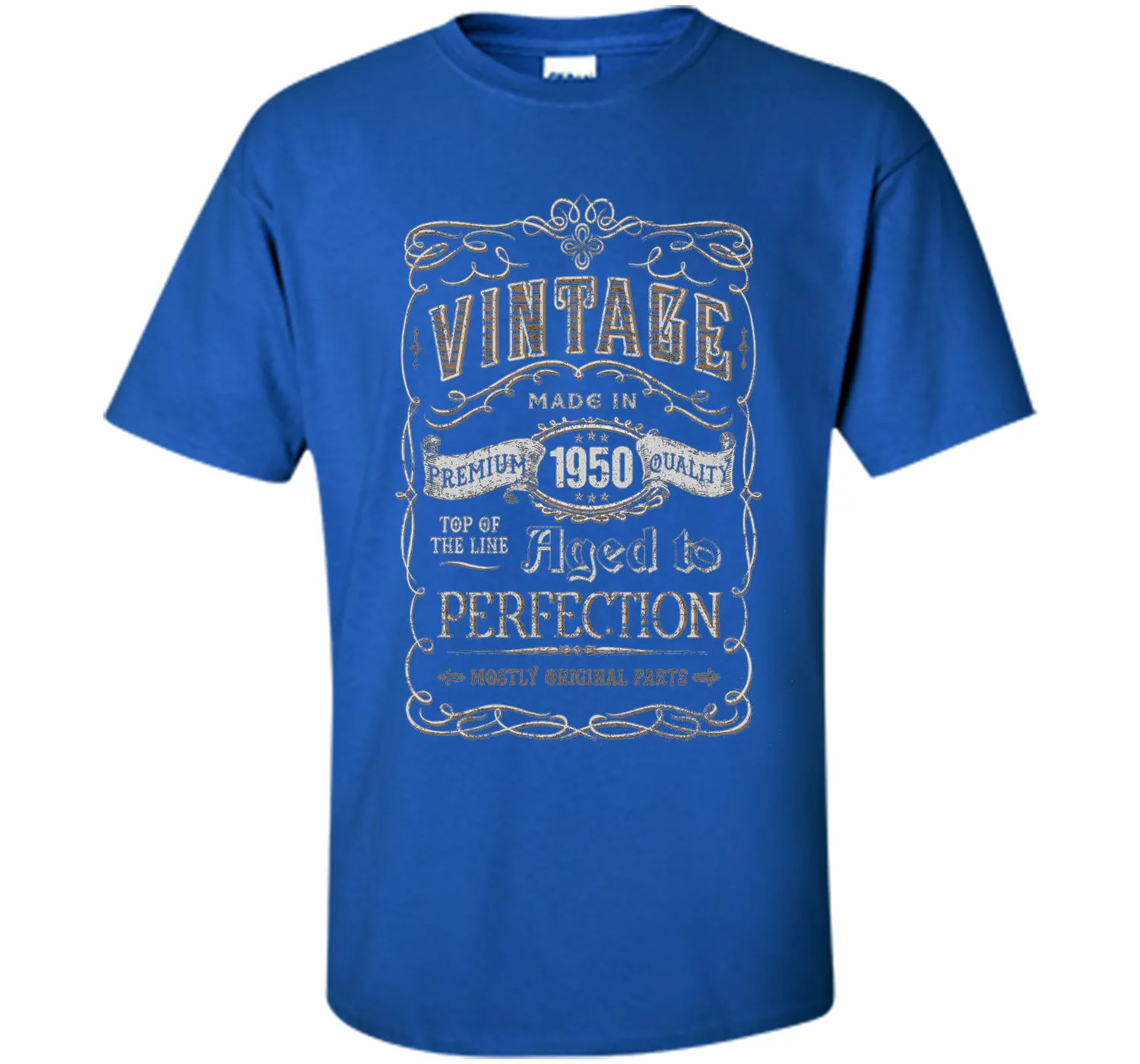 Men's Vintage Made In 1950 - 66th Birthday Gift T-Shirt
