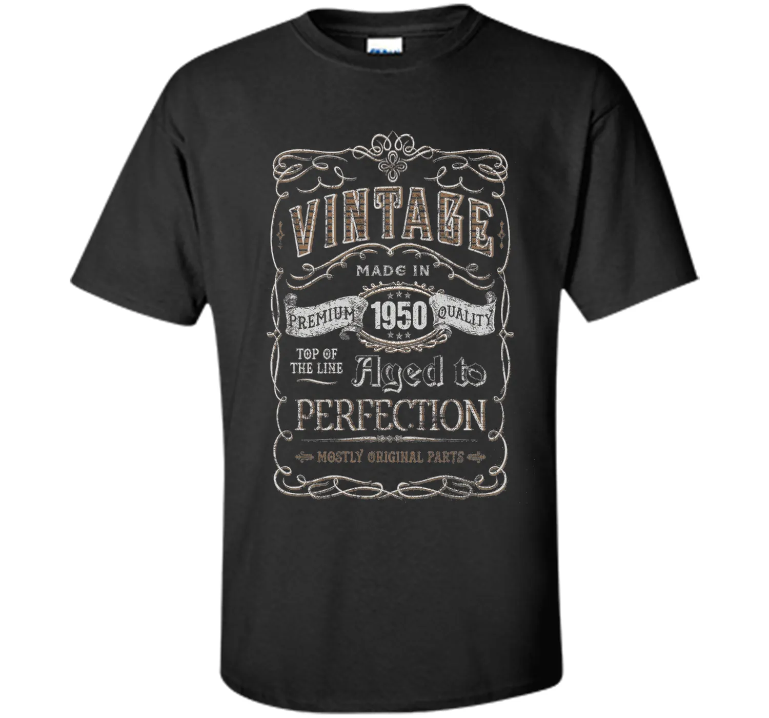 Men's Vintage Made In 1950 - 66th Birthday Gift T-Shirt