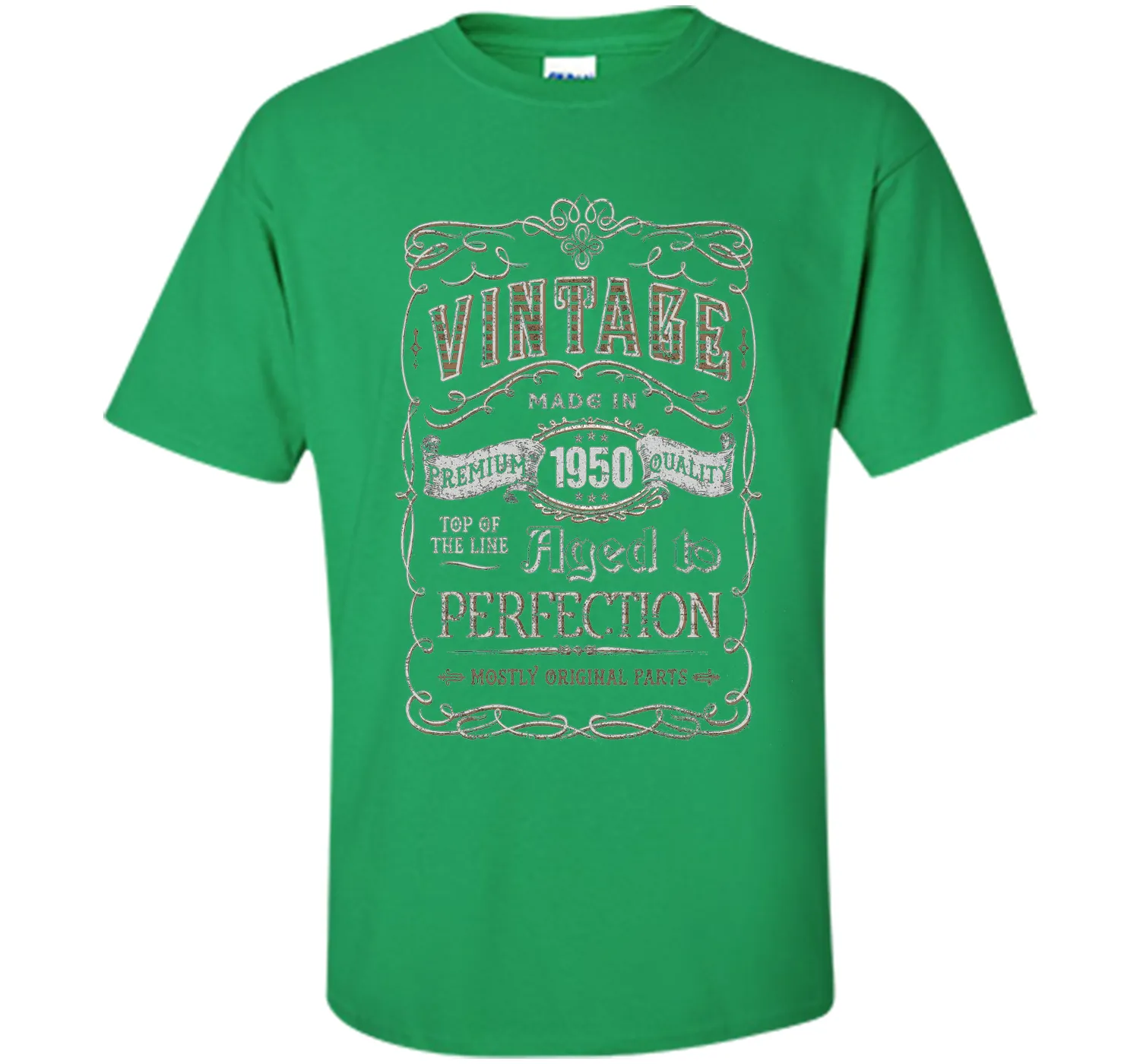 Men's Vintage Made In 1950 - 66th Birthday Gift T-Shirt