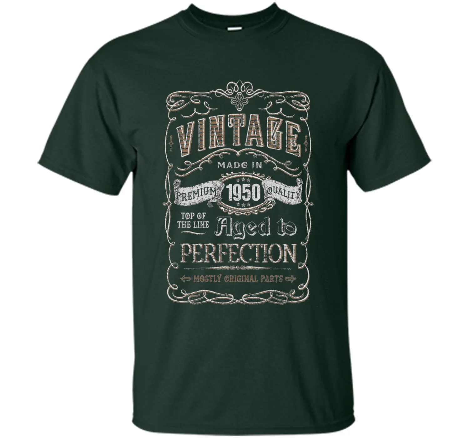 Men's Vintage Made In 1950 - 66th Birthday Gift T-Shirt