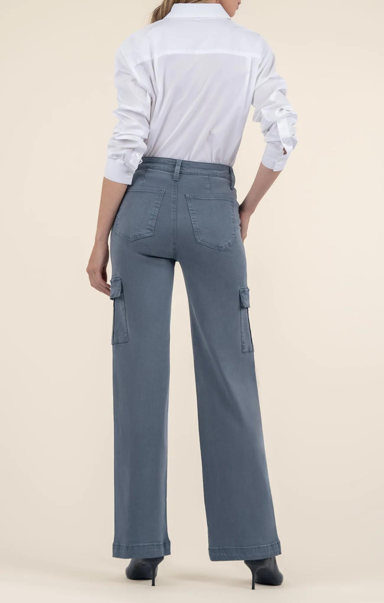 Miller High Rise Wide Leg Cargo Pants