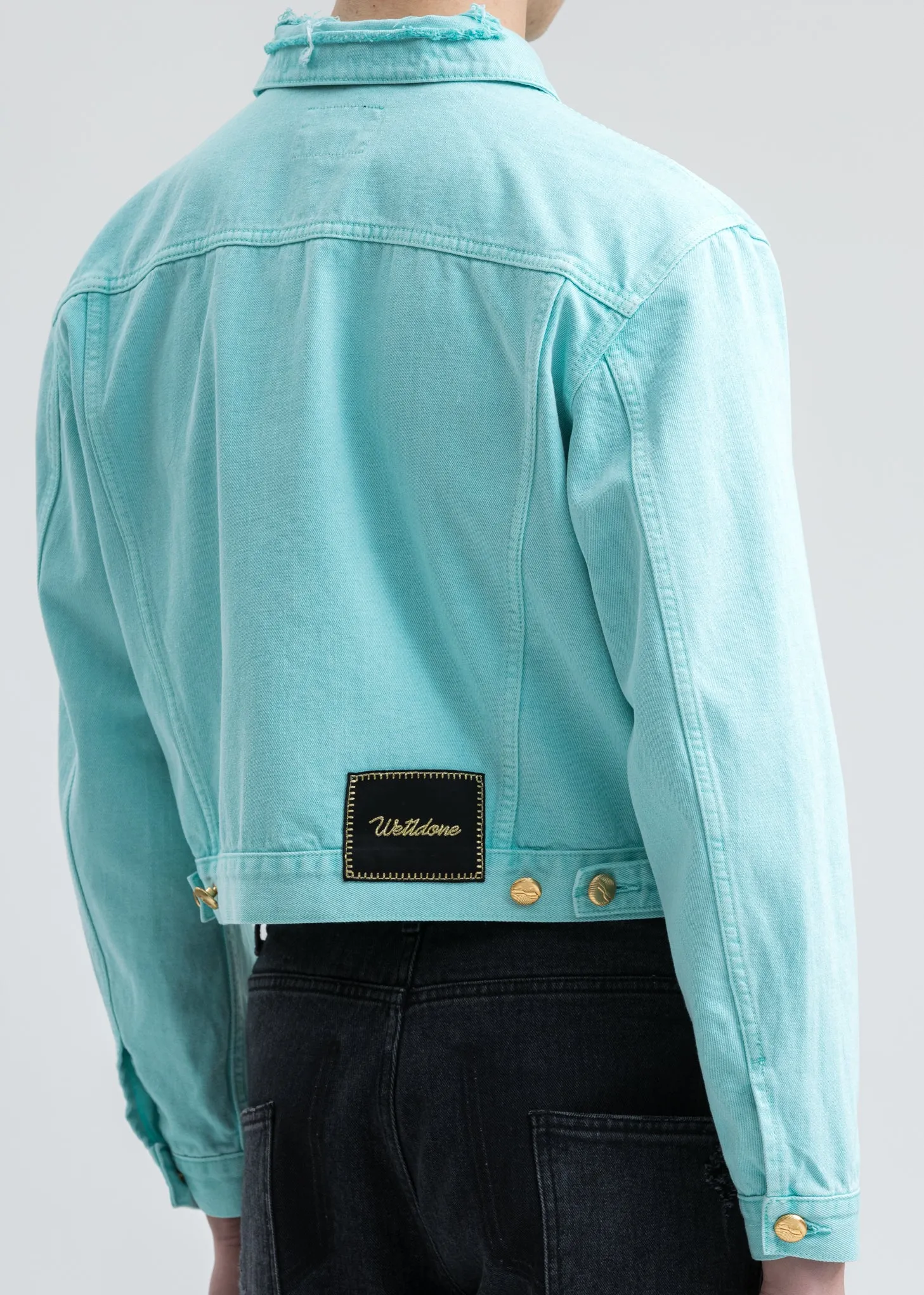 Mint Basic Short Denim Jacket