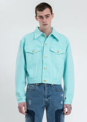Mint Basic Short Denim Jacket