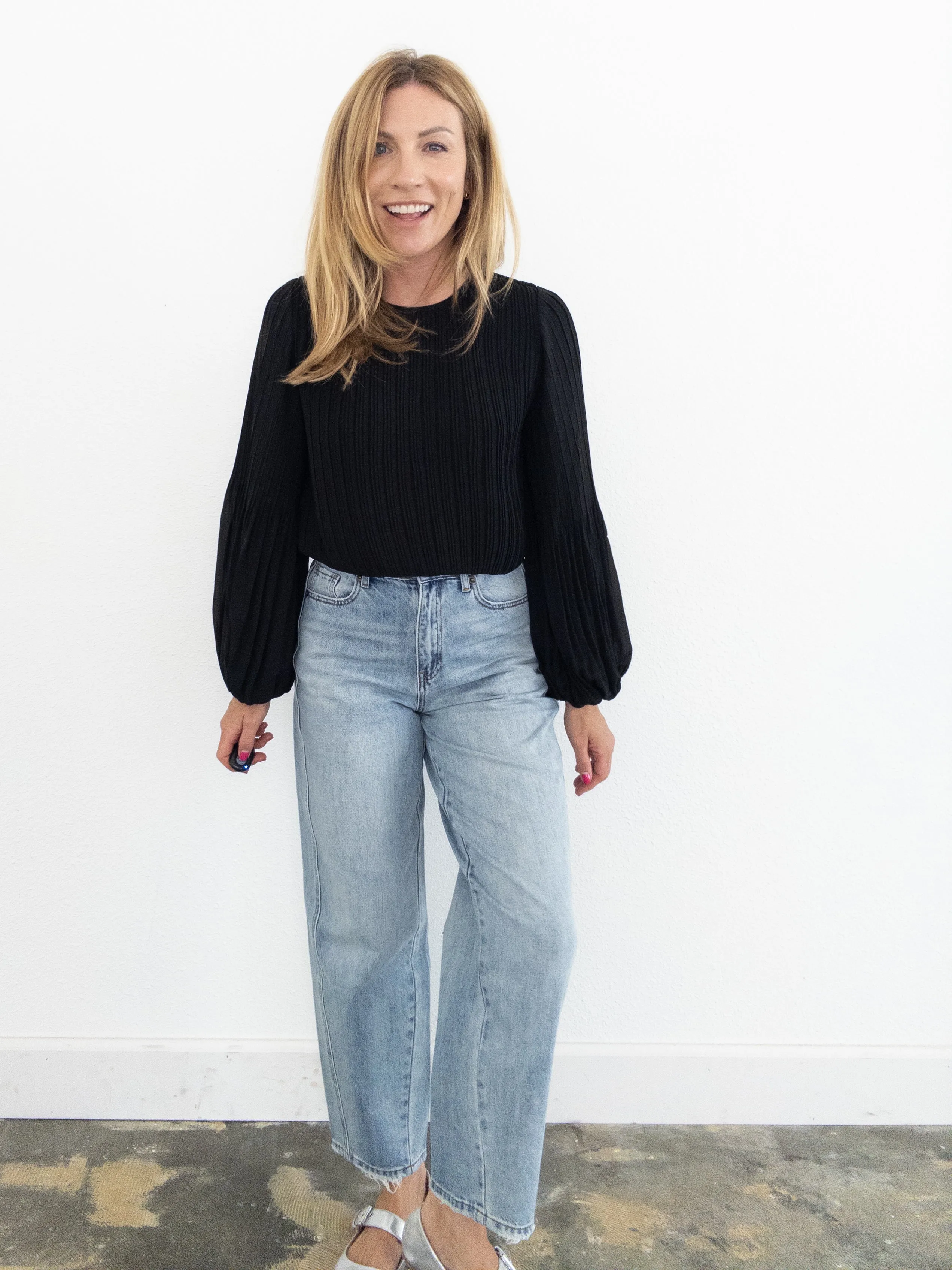 Move Along Barrel Denim Pants