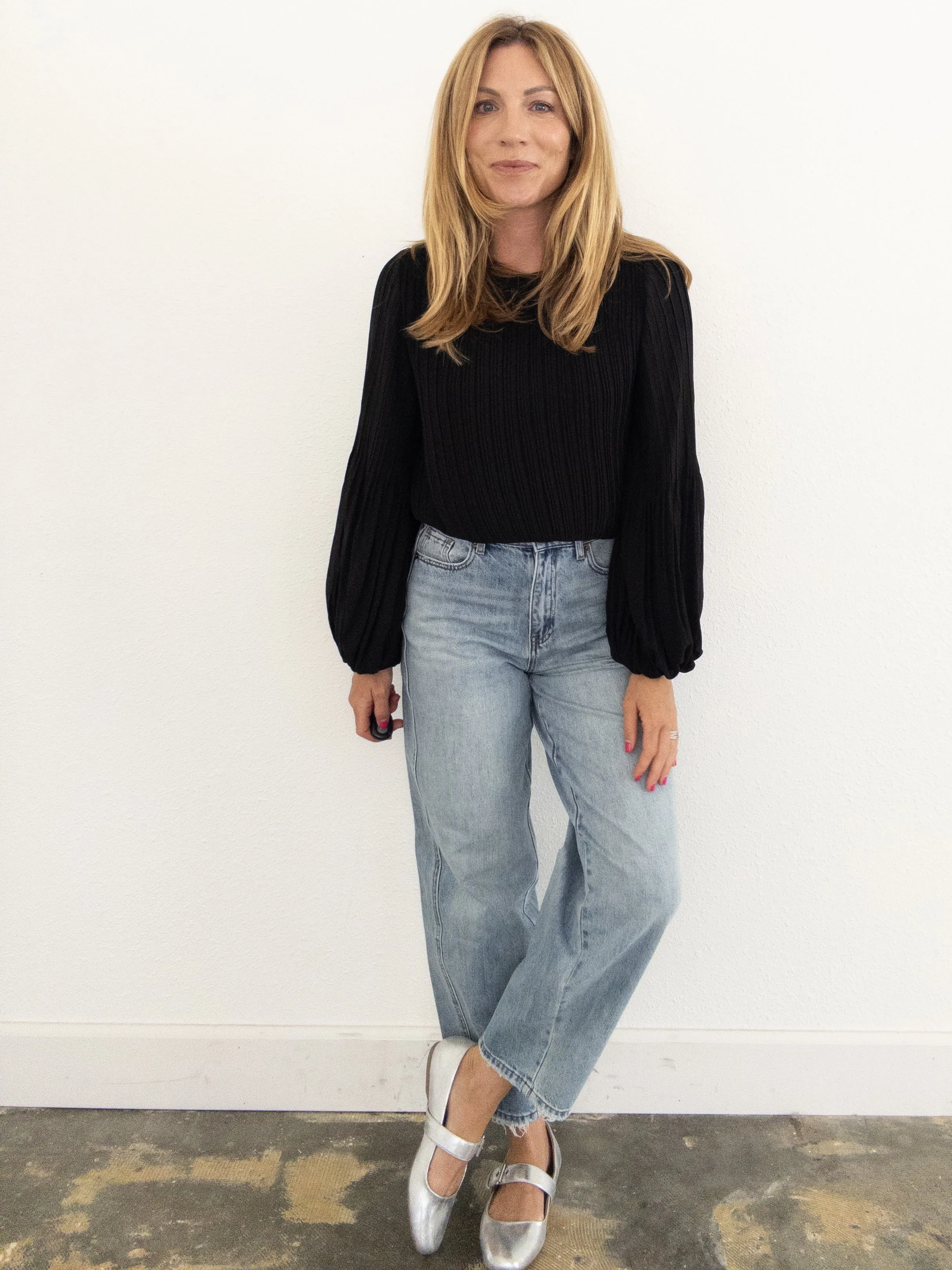 Move Along Barrel Denim Pants
