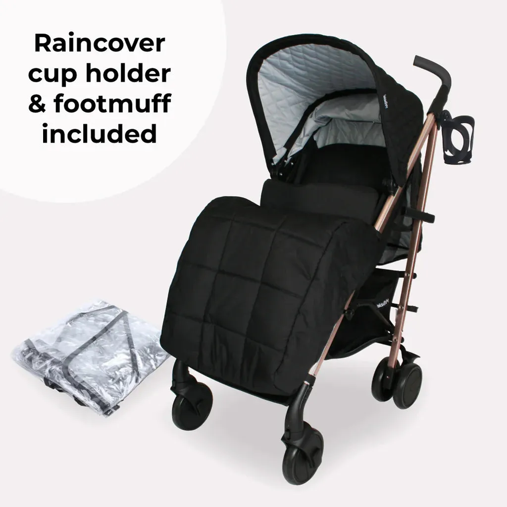 My Babiie MB51 Stroller - Quilted Black