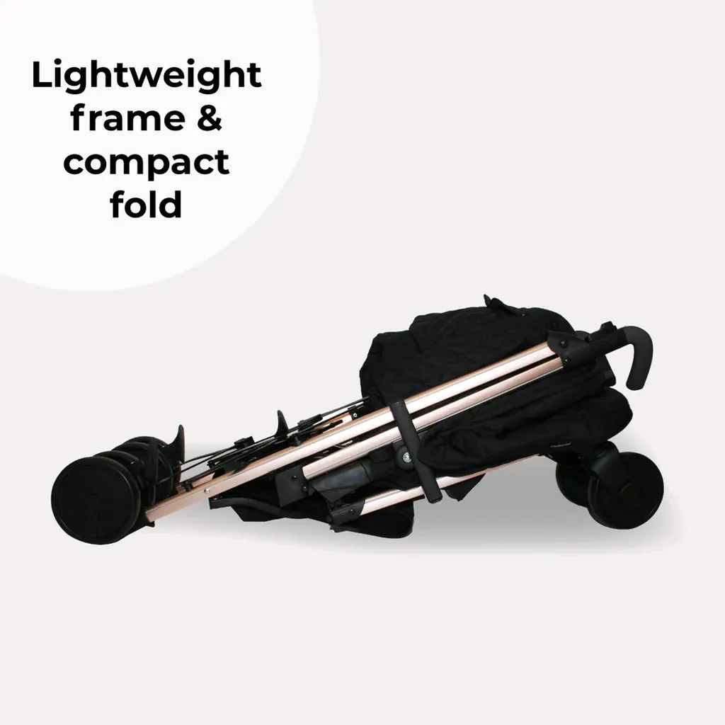 My Babiie MB51 Stroller - Quilted Black