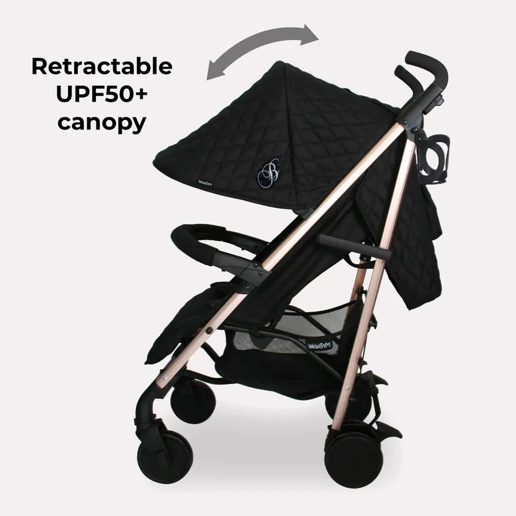 My Babiie MB51 Stroller - Quilted Black
