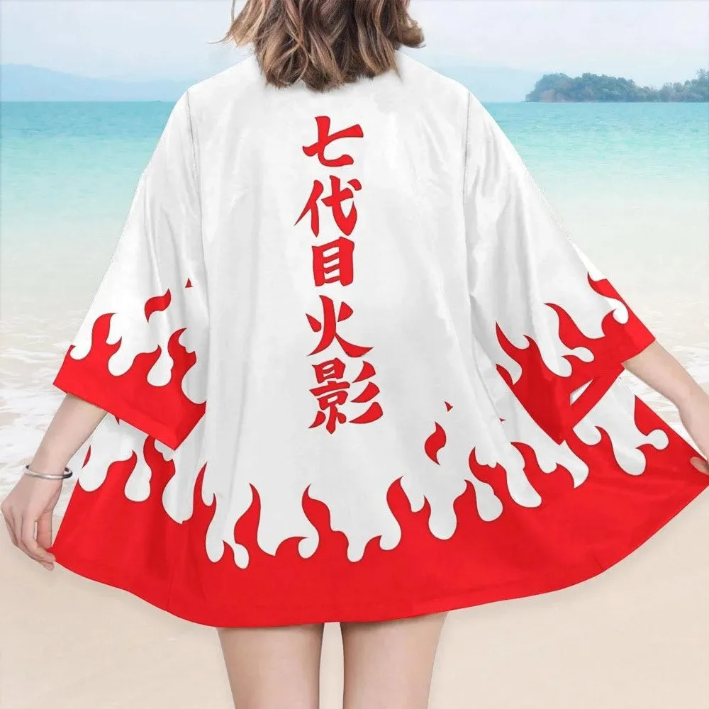 Naruto - Minato Haori Kimono Jacket - 4th Hokage - Cosplay