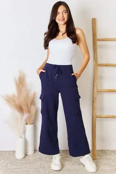 Navy Cargo Pants