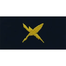 Navy Embroidered Collar Device: Cryptologic Technician - coverall