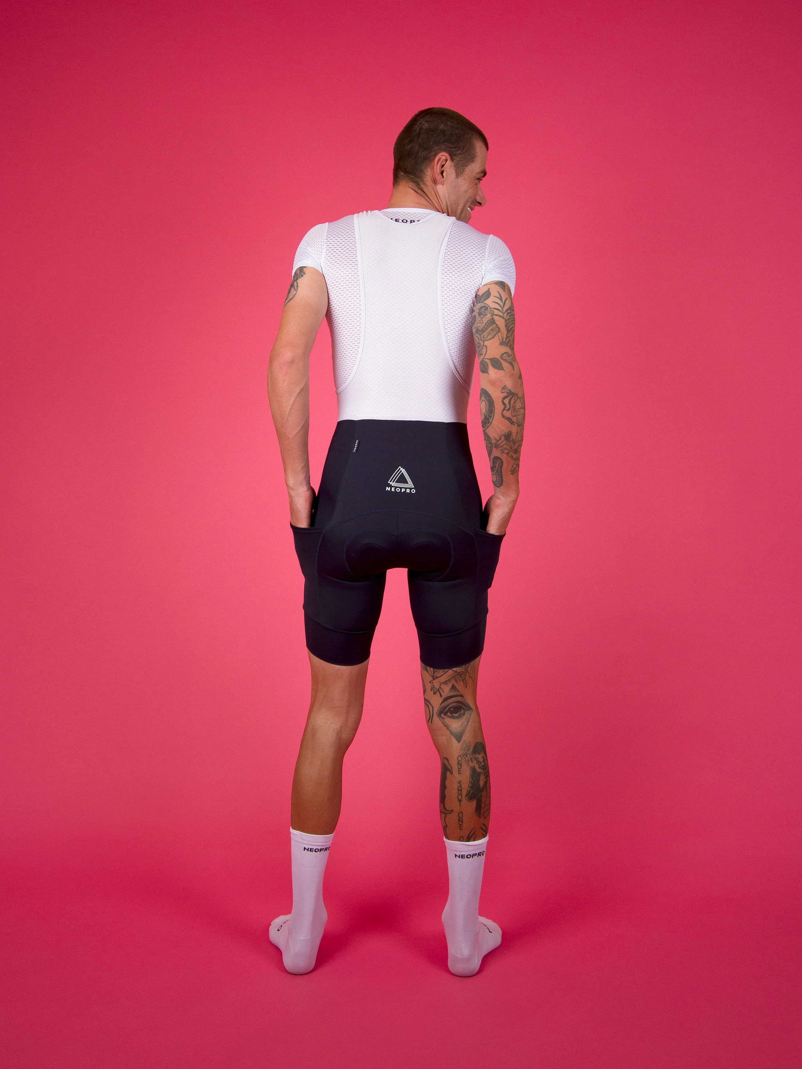 NeoPro Dark Navy Cargo Bibs - RESTOCKED